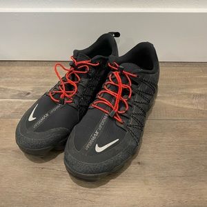 Reflective Silver/Red Anthracite Nike Vapormax Utility 2018 - Size 9
